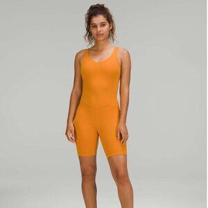 Lululemon Align Onesie 8" Autumn Orange 6